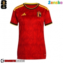 Ženske Nogometnih dresov Belgija Domači SP 2026 Kratki rokavi